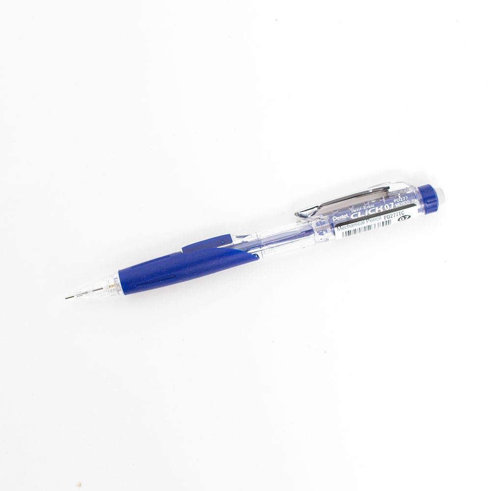 Pentel, Twist-Erase, Click, Mechanical Pencil, 0.7mm, Blue